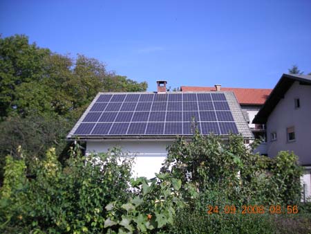 Dachanlage in Kranj, Blatnik (Slovenien)